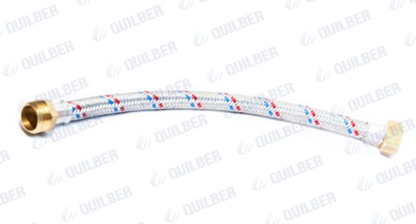 FLEXIBLE CON PUNTERA ZAMAK 1 MT - Imagen 1