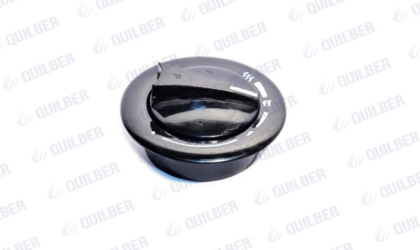 PERILLA UNIVERSAL NEGRA TOPO C/BASE - Imagen 1