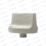 PERILLA ORO AZUL TIPO FLAMEX 8 MM  BLANCO - Imagen 2