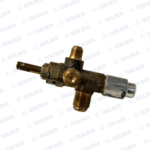 VALVULA EMEGE P/VARILLA ENTRADA 1/8 1/4P 1/4V Y AJUSTE 1/8