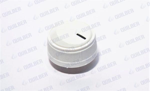 PERILLA ORO AZUL 88 PERNO LARGO 8 MM BLANCO - Imagen 1