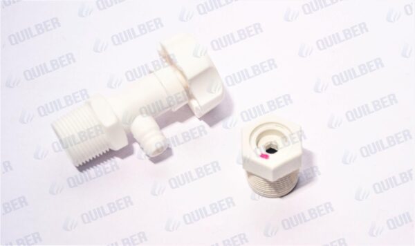 VALVULA ALIVIO Y LLAVE PURGA PLASTICO - Imagen 1