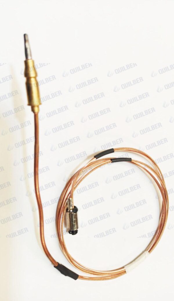TERMOCUPLA BIFILAR ORBIS C/ SOP. GRUESO C/ TOPE 1.10MT AXIAL - Imagen 1