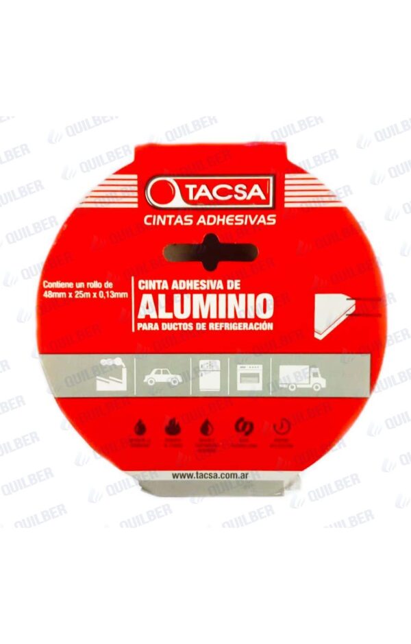 CINTA ALUMINIO 4.8 CM X 25 MT - Imagen 1